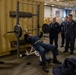 George Washington Sailors Compete in Incline Bench Press Competition