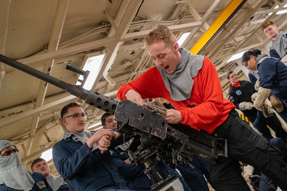 General Quarters Drill: Weapons Training