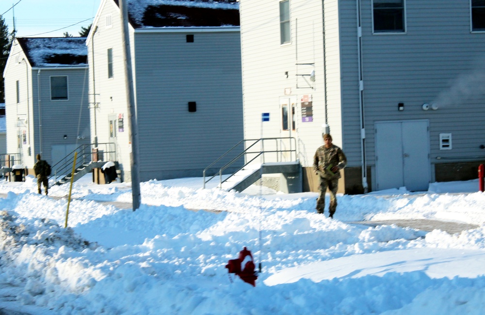 January 2024 training operations at Fort McCoy