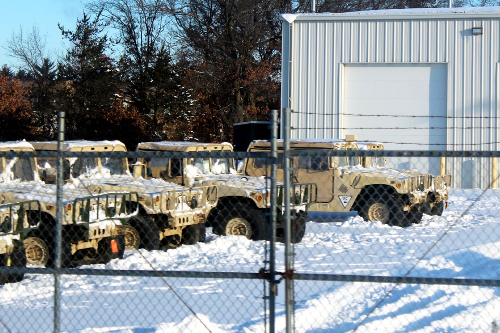 January 2024 training operations at Fort McCoy