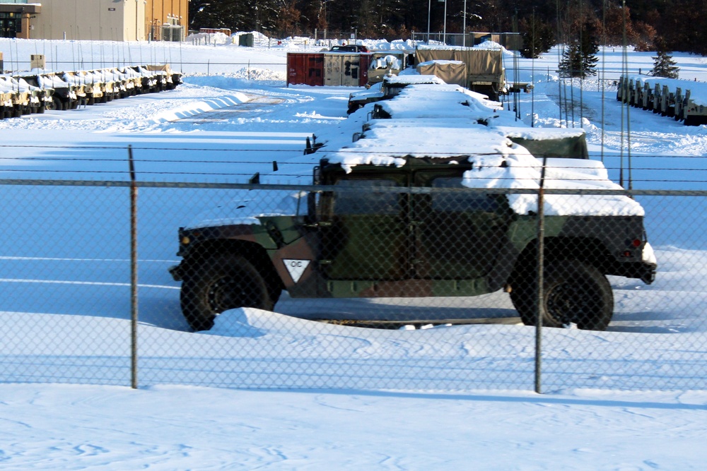 January 2024 training operations at Fort McCoy