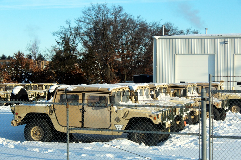 January 2024 training operations at Fort McCoy