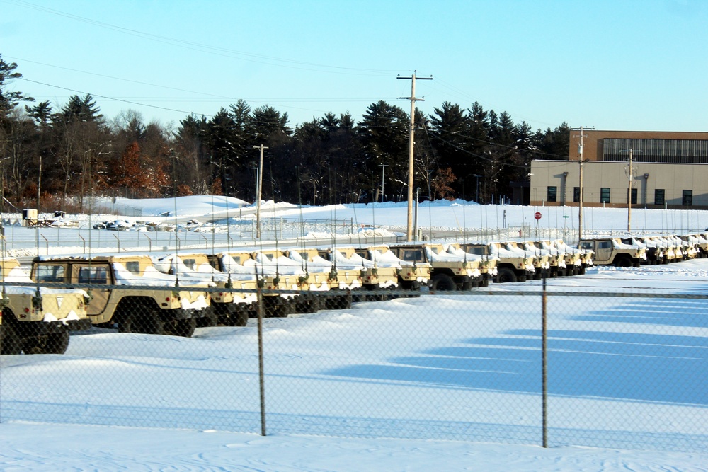 January 2024 training operations at Fort McCoy