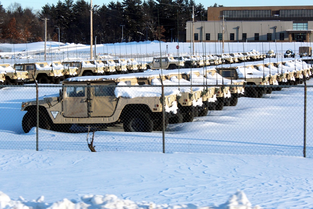 January 2024 training operations at Fort McCoy