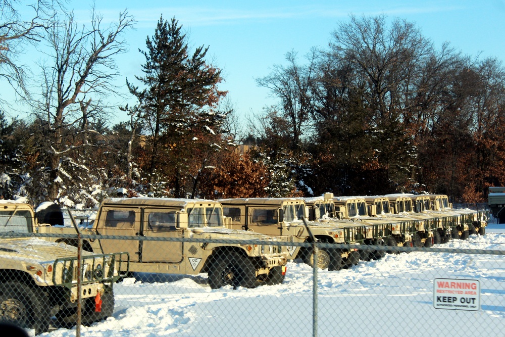 January 2024 training operations at Fort McCoy