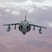 U.S. Marine Corps AV-8B Harriers refuel in CENTCOM AOR