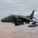 U.S. Marine Corps AV-8B Harriers refuel in CENTCOM AOR