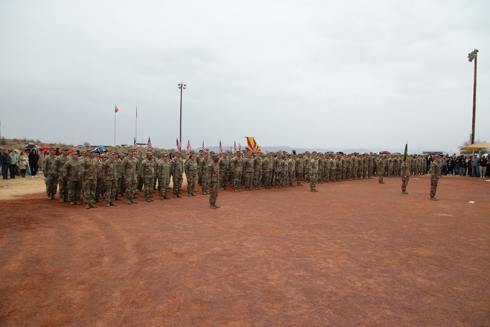 856th Military Police Company Deploys