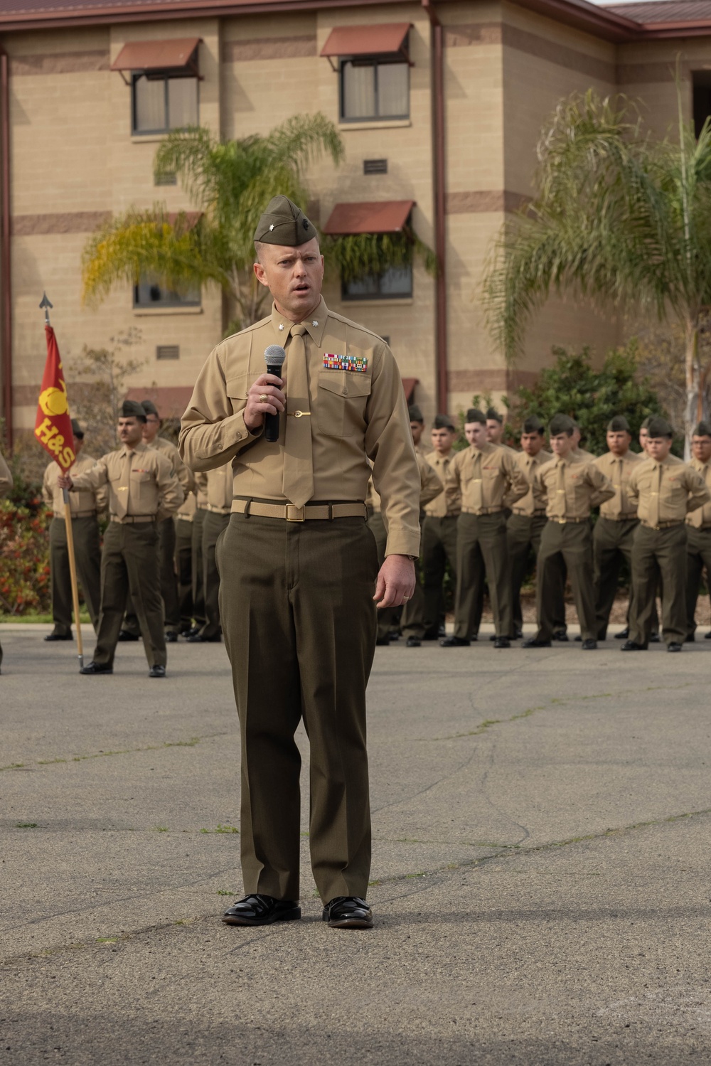 1st LAR Bn. dedicates command post to fallen Marine