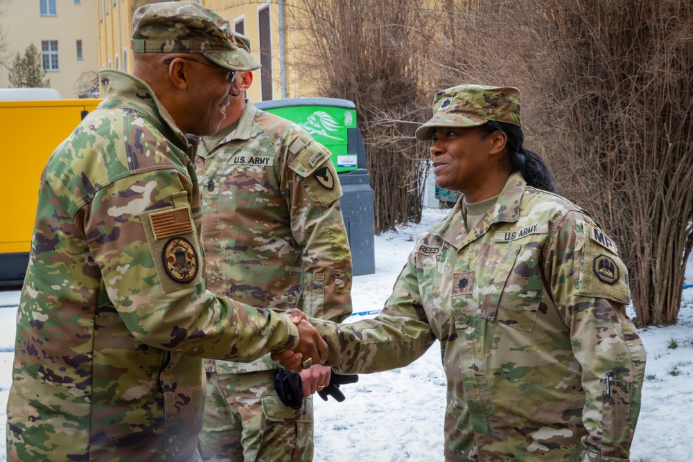 Chairman Of The Joint Chiefs Of Staff Visits Camp Kosciuszko