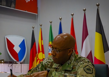 Chairman Of The Joint Chiefs Of Staff Visits Camp Kosciuszko