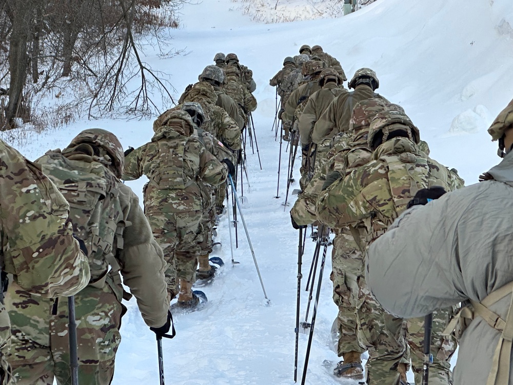 88th Readiness Division Soldiers embrace cold weather training at Fort McCoy