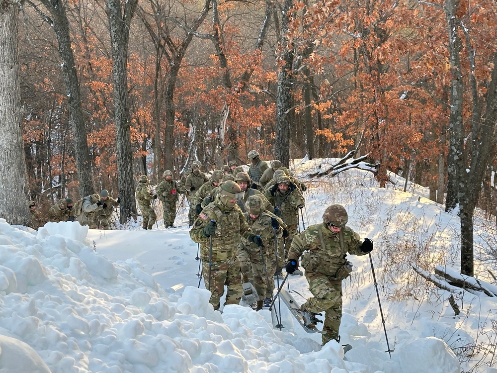 88th Readiness Division Soldiers embrace cold weather training at Fort McCoy