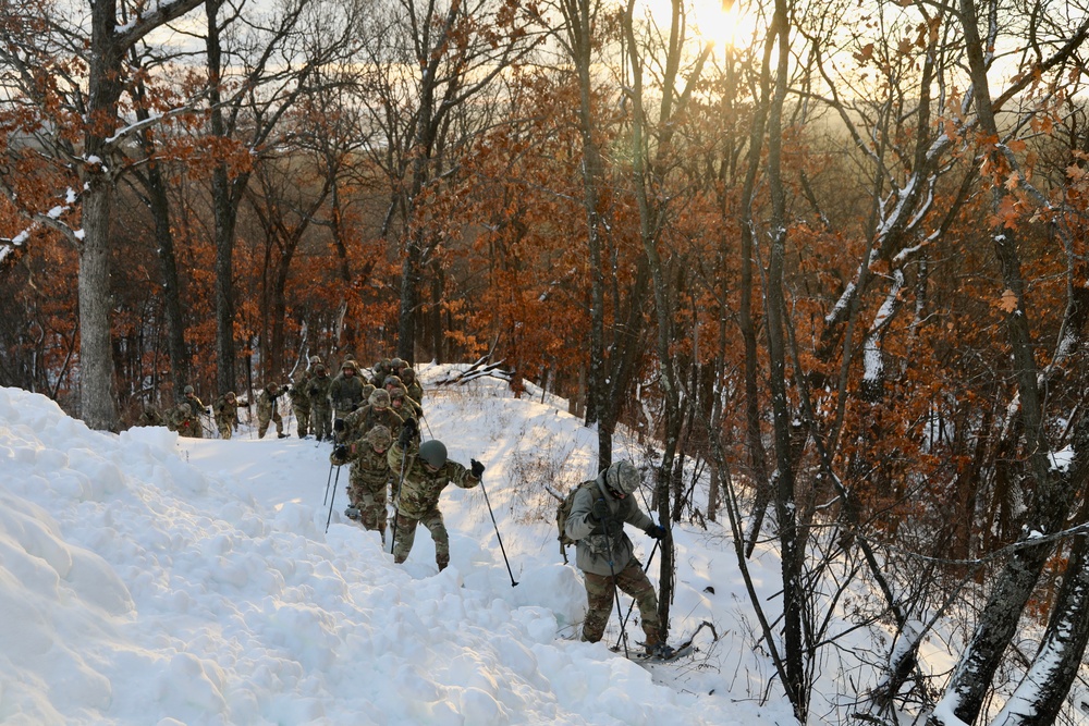 88th Readiness Division Soldiers embrace cold weather training at Fort McCoy