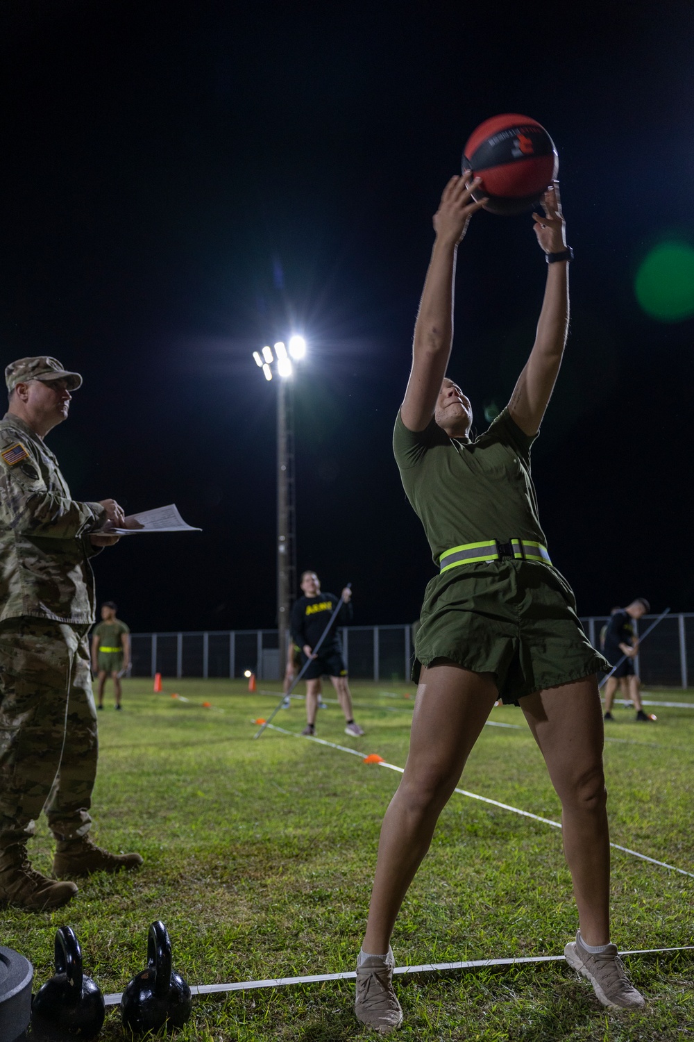 Marines and Soldiers Conduct Joint ACFT