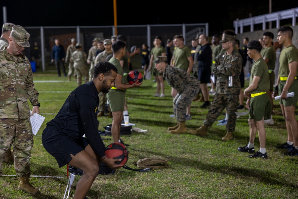 Marines and Soldiers Conduct Joint ACFT