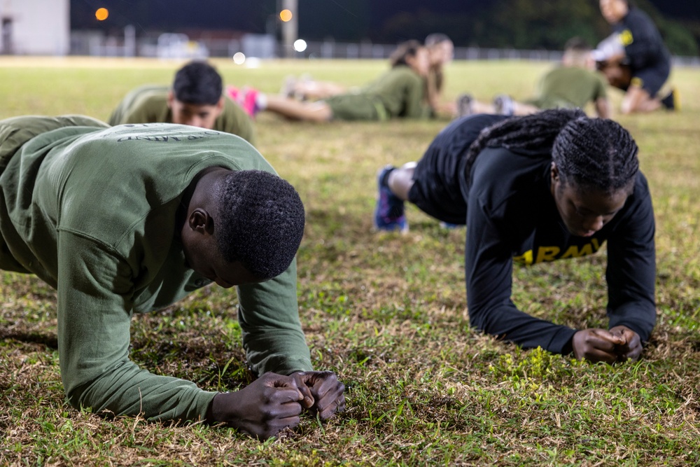 Marines and Soldiers Conduct Joint ACFT