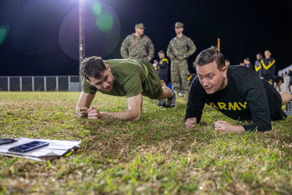 Marines and Soldiers Conduct Joint ACFT