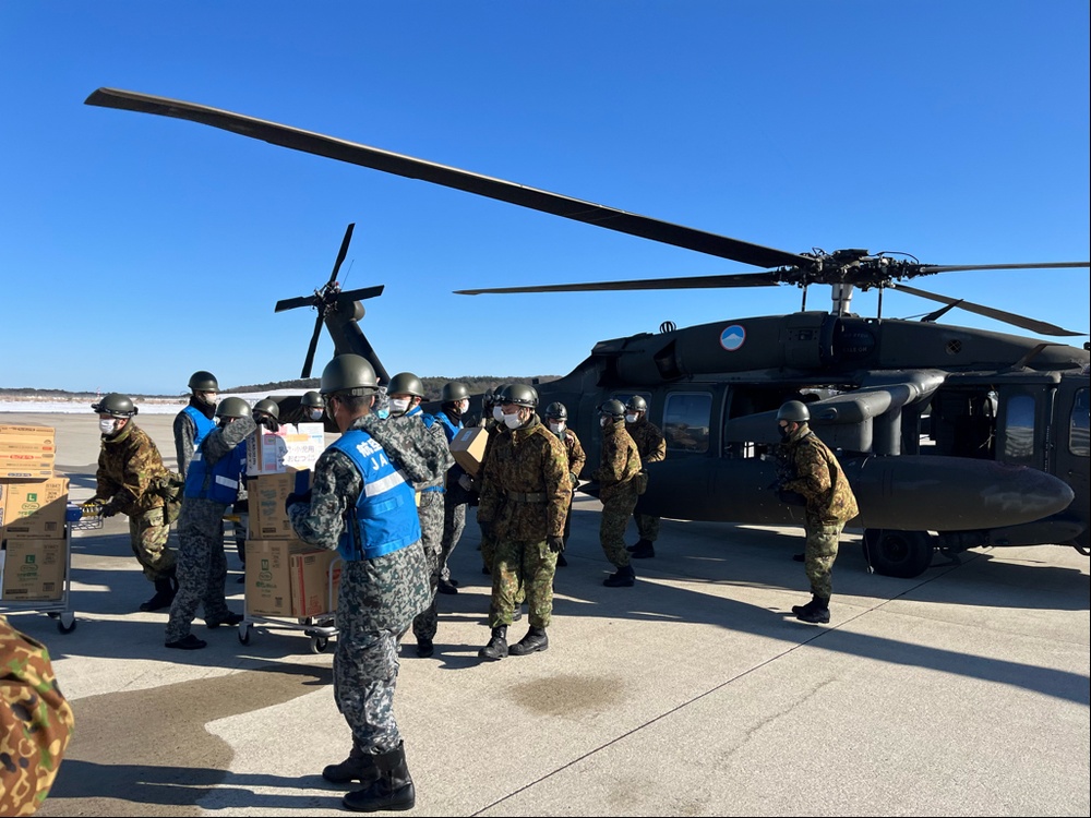 USFJ supports JSDF in Noto earthquake relief efforts