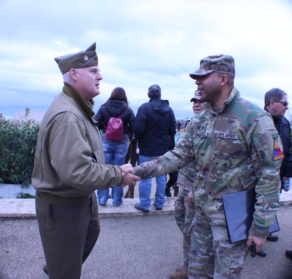 2ABCT 1AD Honors the 80th Anniversary of the Allied Landings in Italy