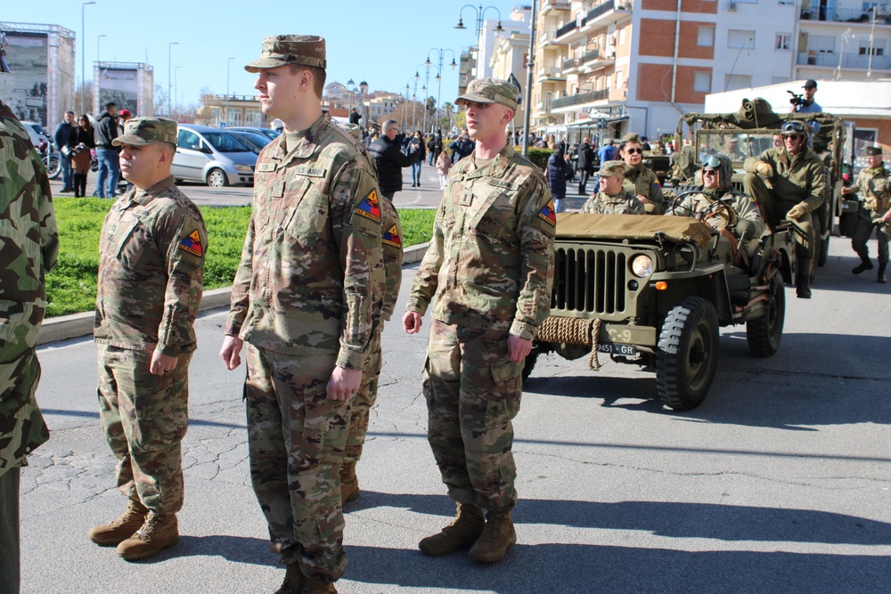 2ABCT 1AD Honors the 80th Anniversary of the Allied Landings in Italy