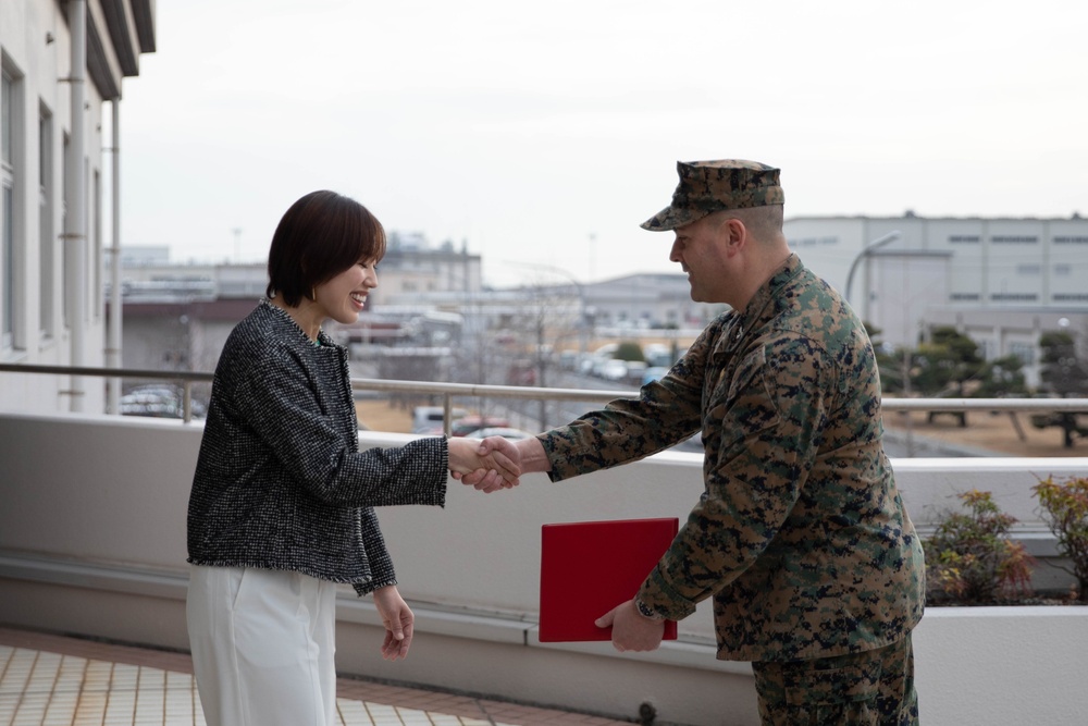 MCAS Iwakuni Community Member Receives Impact Iwakuni Award