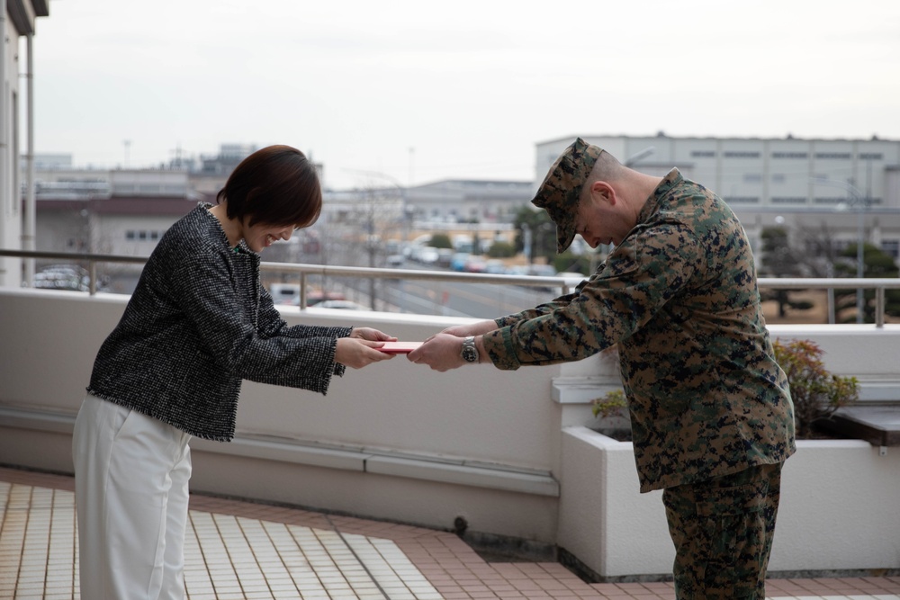 MCAS Iwakuni Community Member Receives Impact Iwakuni Award