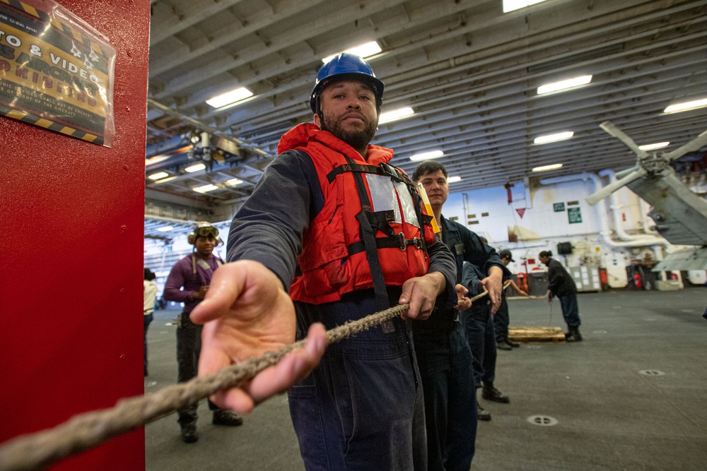 USS America Conducts Replenishment-at-Sea with USNS John Ericsson