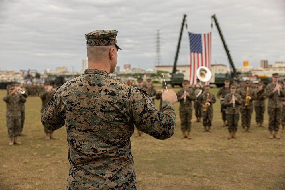 3rd Landing Support Battalion Relief and Appointment Ceremony