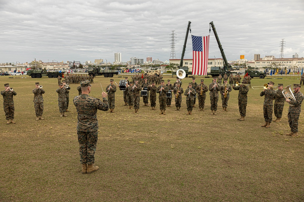 3rd Landing Support Battalion Relief and Appointment Ceremony