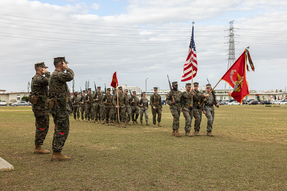 3rd Landing Support Battalion Relief and Appointment Ceremony