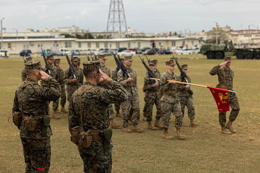 3rd Landing Support Battalion Relief and Appointment Ceremony