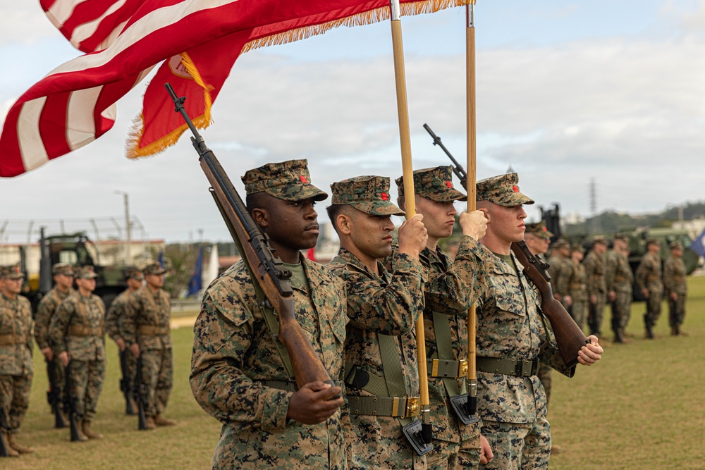 3rd Landing Support Battalion Relief and Appointment Ceremony