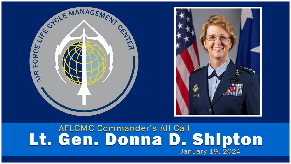 AFLCMC Commander holds her first Center-wide All-Call