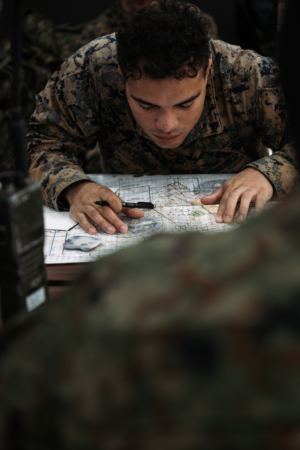 5th ANGLICO | Amphibious Rapid Deployment Brigade train using the deployed virtual training environment