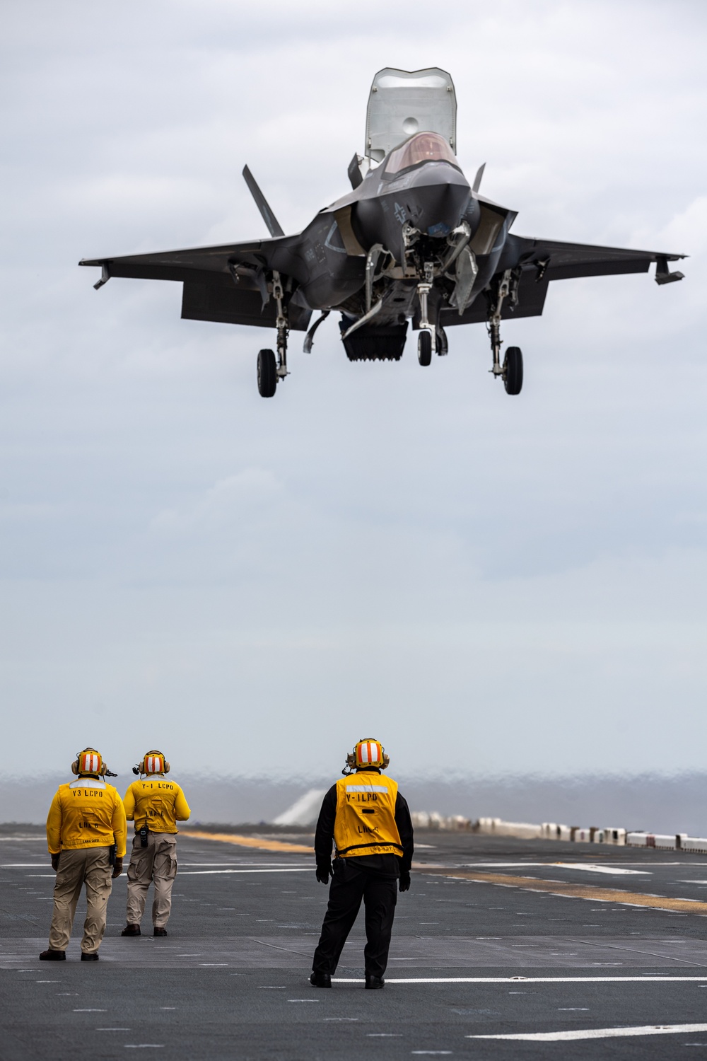 USS America Conducts Flight Operations With VMFA 121