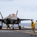 USS America Conducts Flight Operations With VMFA 121