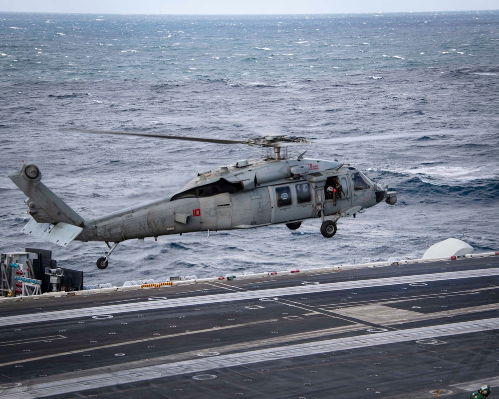 USS Carl Vinson (CVN 70) Conducts Flight Operations