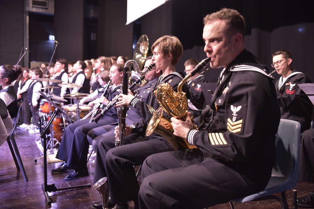 U.S. Naval Forces Europe and Africa Band Concert at Teatro De Lise