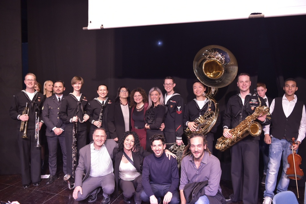 U.S. Naval Forces Europe and Africa Band Concert at Teatro De Lise