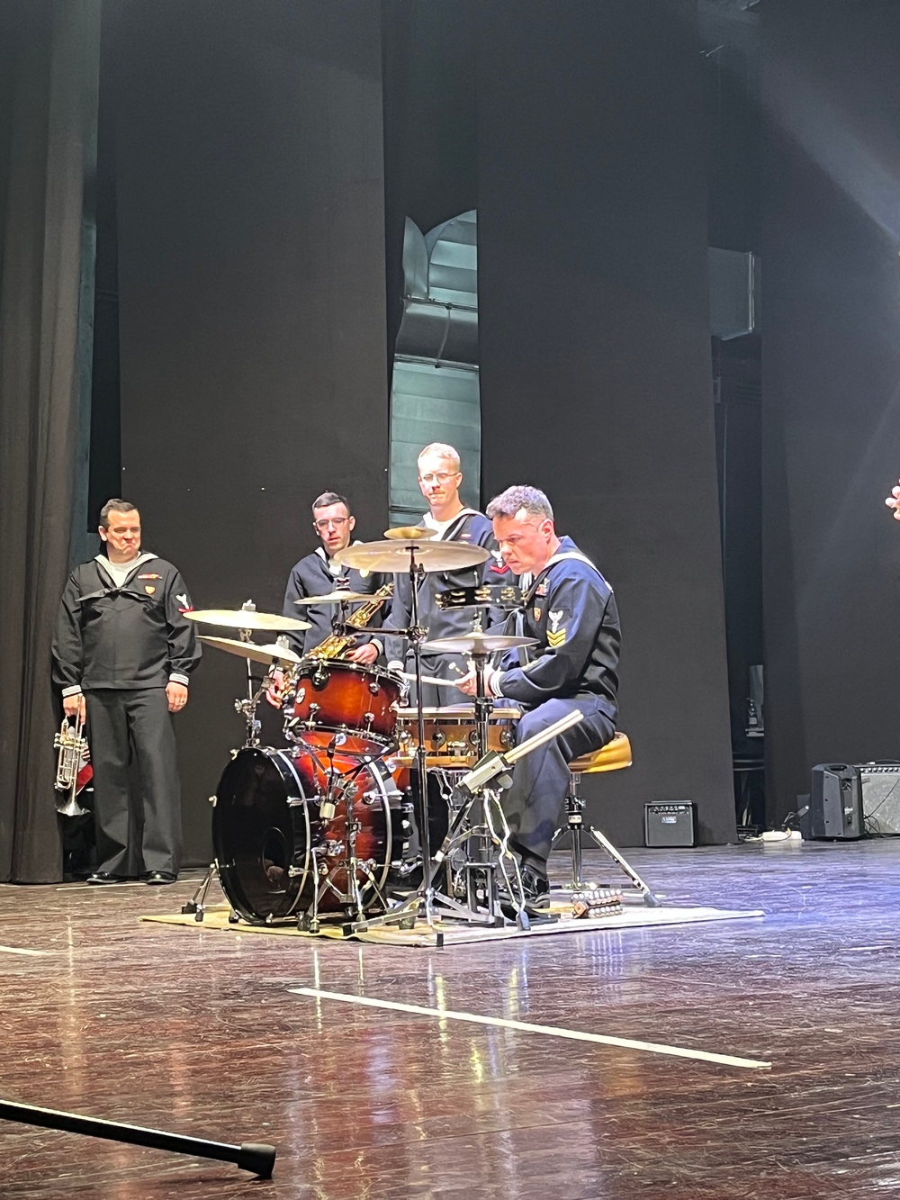 U.S. Naval Forces Europe and Africa Band Concert at Teatro De Lise