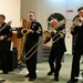 U.S. Naval Forces Europe and Africa Band’s Brass Band, Topside performs at the Naples Observatory.