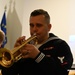 U.S. Naval Forces Europe and Africa Band’s Brass Band, Topside performs at the Naples Observatory.