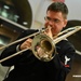 U.S. Naval Forces Europe and Africa Band’s Brass Band, Topside performs at the Naples Observatory.