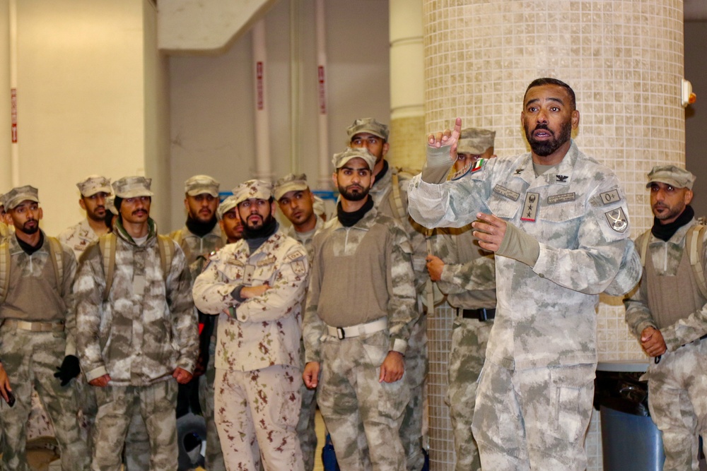 UAE Troops arrive at JRTC