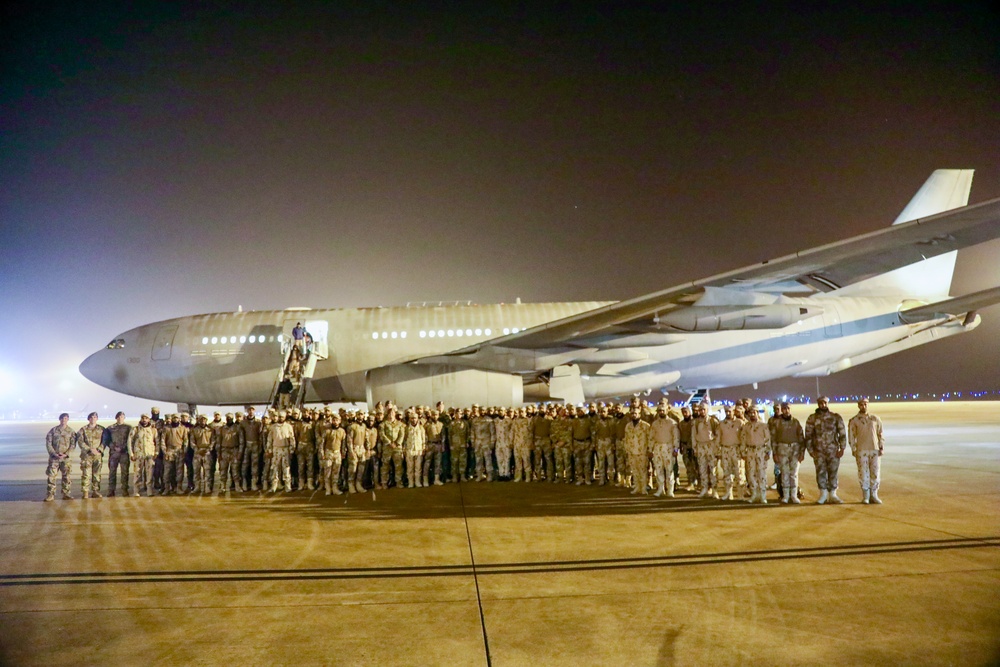 UAE Troops arrive at JRTC