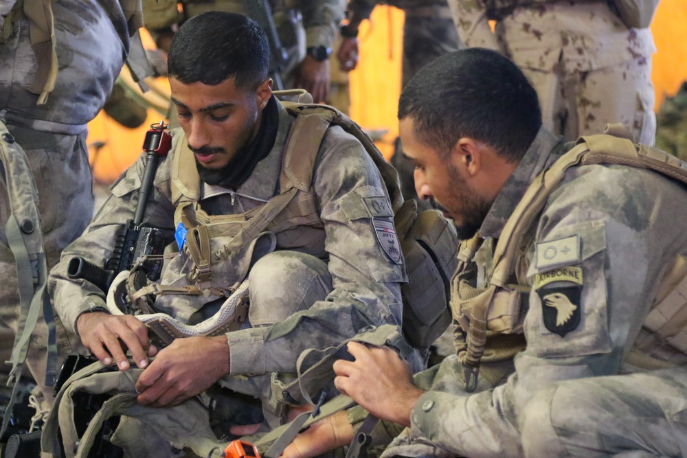 UAE and SFAB Troops prepare for JRTC 24-03