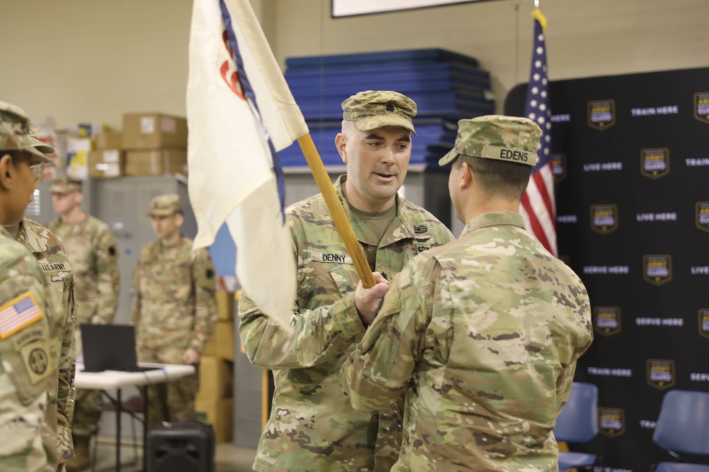 628th ASB HSC Change of command ceremony