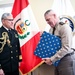 Peruvian Dignitaries present Historic Portrait to the Inter-American Defense College