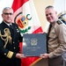 Peruvian Dignitaries present Historic Portrait to the Inter-American Defense College